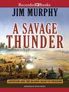 Cover image for A Savage Thunder